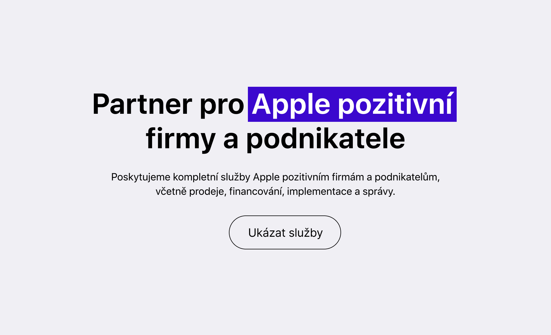 Co děláme